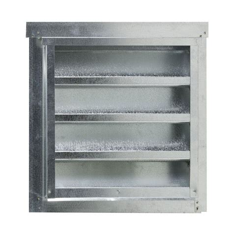 galvanized gable vent